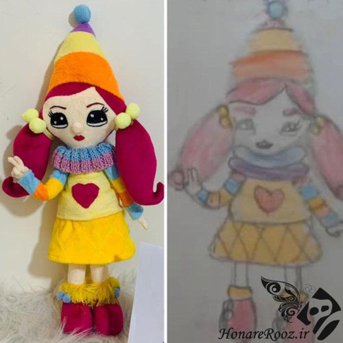 تبدیل نقاشی به عروسک